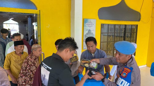 Jumat berkah polsek sagulung